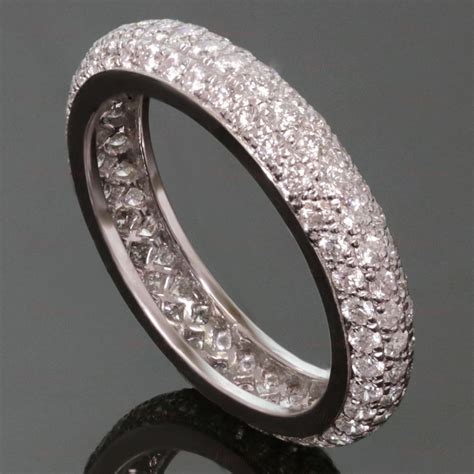 cartier wedding band replica|cartier platinum diamond wedding band.